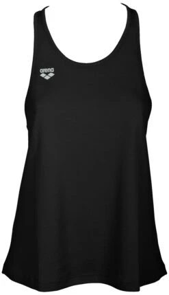 Débardeur Arena Femme W Gym Tank Top Solid Black -France Natation 000934 500 w gym tank top solid 005 f s 002