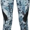 Legging Femme Arena W Gym Long Tights Glitch