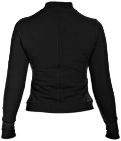 Arena Veste Femme W Gym Jacket F/Z Black -France Natation 000943 500 w gym fz jacket 006 b s