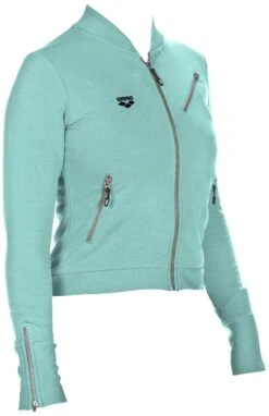 Arena Veste Femme W Gym Jacket F/Z Frozen -France Natation 000943 850 w gym fz jacket 002 fr s