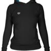 Arena Sweat à Capuche Femme W Gym Hoodie Black -France Natation 000944 500 w gym hoodie 005 f s