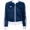 Veste Zippée Femme Arena Relax Team Jacket Navy -France Natation 001223 701 w relax iv team jacket 005 f s
