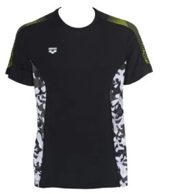 Tee-Shirt Arena Manches Courtes Camouflage Black