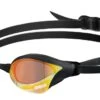 Lunettes De Compétition Natation Arena Cobra Core Swipe Mirror Yellow Black -France Natation 003251 350 cobra core swipe mirror 005 fl s