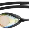 Lunettes De Compétition Arena Cobra Swipe Mirror Yellow Copper Black -France Natation 004196 350