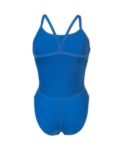 Maillot De Bain Arena Femme Team Dos Challenge Uni Bleu Royal Et Blanc -France Natation 004766 720 womens team swimsuit challenge solid 006 b s