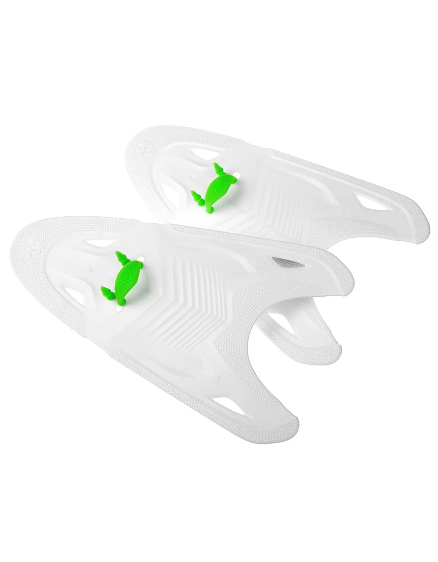Plaquettes De Natation Madwave Freestyle White 3 Plaquettes De Natation Madwave Freestyle White
