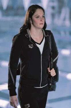 Veste à Capuche Zippée Arena TL Women Hooded Jacket White -France Natation 1d337 50 w tl hooded jacket s rvb72