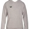 Sweat à Capuche Arena TL Hoodie Medium Grey Melange -France Natation 1d346 52