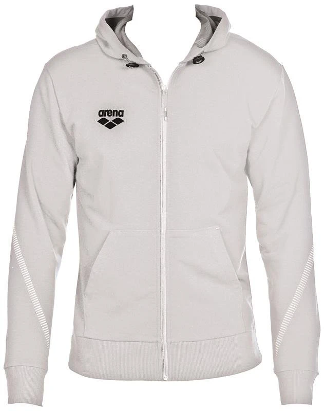 Veste à Capuche Zippée Arena TL Hooded Jacket White 3 Veste à Capuche Zippée Arena TL Hooded Jacket White