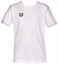 Tee-Shirt Arena Manches Courtes Enfant Unisexe White 1D36010