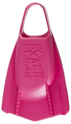 Palmes Courtes De Natation Silicone Arena Powerfin Pro Pink -France Natation 1e207 095 powerfin pro 006 b s