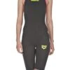 Combinaison De Natation Femme Arena Carbon Flex Vx Dos Ouvert Dark Grey / Fluo Red -France Natation 2a585544 001