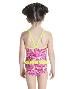 Maillot De Bain Speedo Enfant Fille Starfizz Frill Rose 972B845 -France Natation 8 07972b845 c