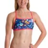 Maillot De Bain De Natation Femme 2 Pièces Speedo Retro Pop 723C863 Bleu -France Natation 8 11723c863 a