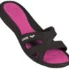Sandales De Natation Arena Femme Athena Hook Black / Fuschia -France Natation 80680 509