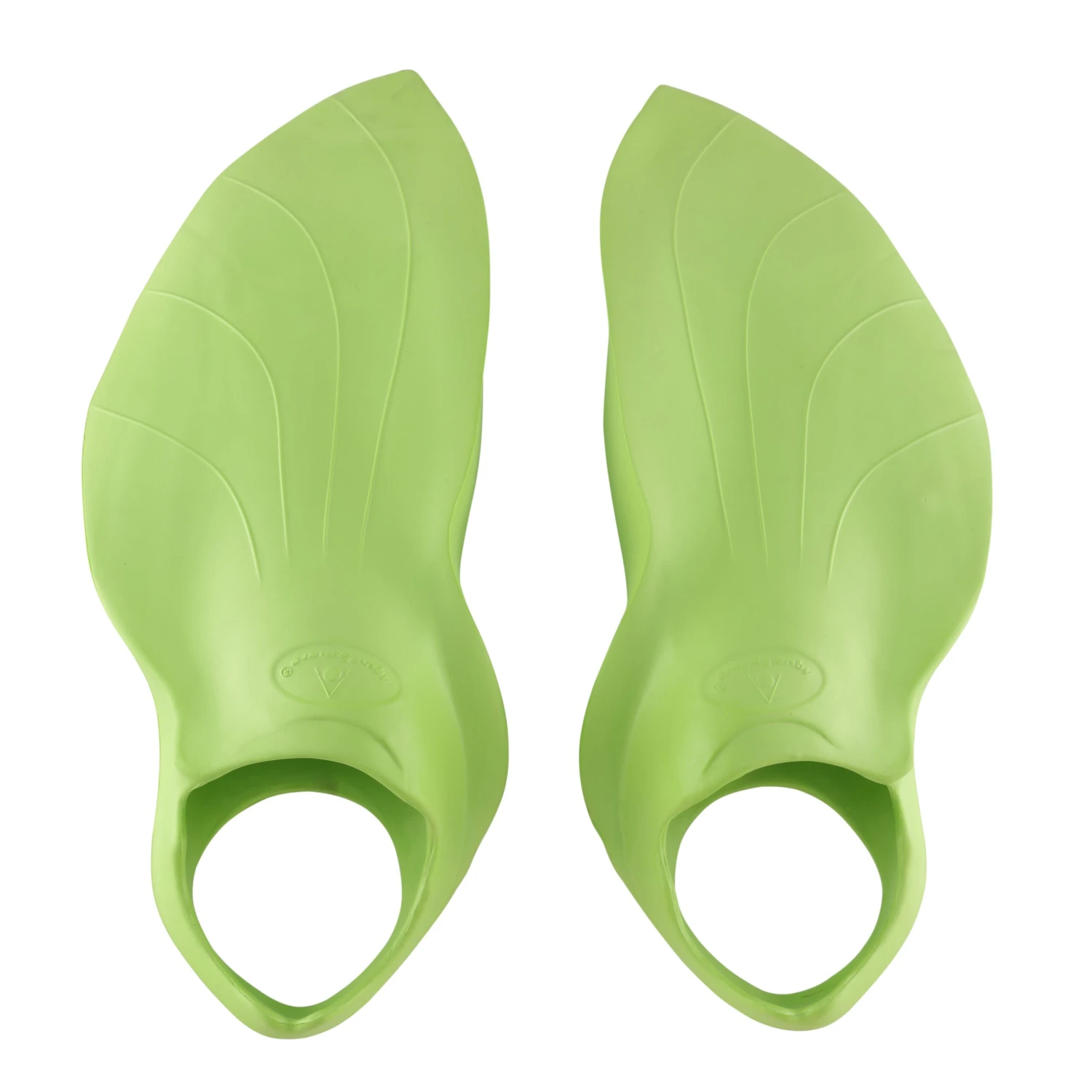 Palmes Courtes De Natation Silicone MP Alpha Fins Pro Green