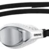 Lunettes De Compétition Natation Arena Air Speed Mirror White-Silver -France Natation arena airspeed mirror schwimmbrille silver white1920x1920