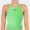 Maillot De Bain Fille Akron Babbitt JR Evo Bicolor Brasil/Black -France Natation babbitt evo jr brazil black1
