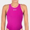 Maillot De Bain Fille Akron Babbitt JR Evo Bicolor Deejay/Black -France Natation babbitt evo jr deejay black1
