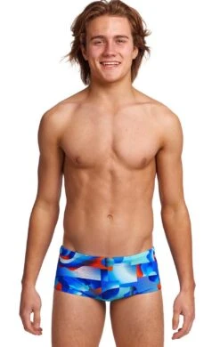 Maillot De Bain Funky Trunks Garçon Trunks - Battle Blue