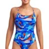 Maillot De Bain Funkita Femme Diamond Back - Battle Blue 2 Maillot De Bain Funkita Femme Diamond Back - Battle Blue -France Natation battle bleu ladies 3