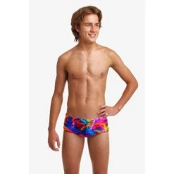 Maillot De Bain Funky Trunks Garçon Trunks - Solar Flares -France Natation boys solar f