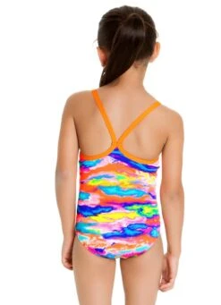 Maillot De Bain Funkita Enfant Fille Hot Wash Multicolore -France Natation fg01t hot wash 02 35 0