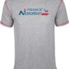 Tee Shirt Natation France Natation Mustang Gris Chiné -France Natation franat mustang gris chine