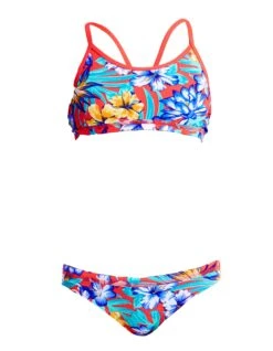 Maillot De Bain Funkita 2 Pièces Fille Aloha From Hawaii Orange -France Natation fs02g aloha from hawaii 1610 0