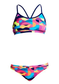 Maillot De Bain Funkita 2 Pièces Fille Mad Mist Rose -France Natation fs02g mad mist 1699 0