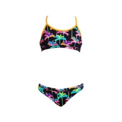Maillot De Bain Funkita 2 Pièces Fille Palm Drive Noir -France Natation fs02g palm drive 4166