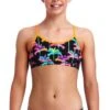 Maillot De Bain Funkita 2 Pièces Fille Palm Drive Noir