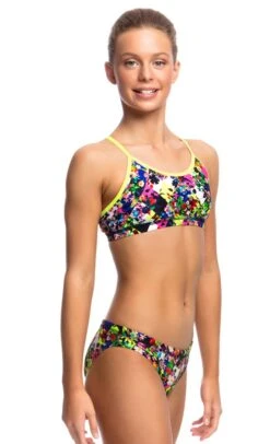 Maillot De Bain Funkita 2 Pièces Fille Princess Cut Multicolore -France Natation fs02g princess cut 021