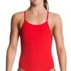 Maillot De Bain Funkita Fille Diamond Back - Still Red -France Natation fs11g00467 4