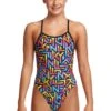 Maillot De Bain Funkita Fille Single Strap - Brand Galaxy -France Natation fs16g brand galaxy 01
