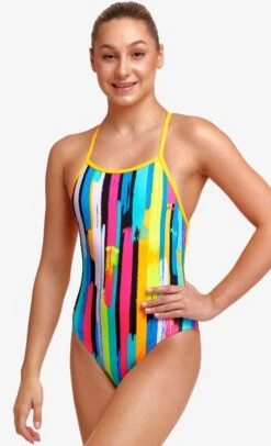 Maillot De Bain Funkita Fille Strapped In - Winning Streak -France Natation fs38g71481 2