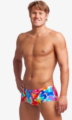 Maillot De Bain Funky Trunks Homme Trunks - Messy Monet -France Natation ft30m71536 3