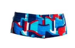 Maillot De Bain Funky Trunks Garçon Block Rock Bleu -France Natation ft32b block rock 0811 0