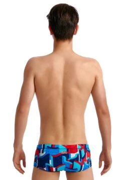 Maillot De Bain Funky Trunks Garçon Block Rock Bleu -France Natation ft32b block rock 0813