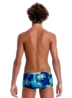 Maillot De Bain Funky Trunks Garçon Deep Impact Bleu -France Natation ft32b deep impact 5