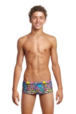 Maillot De Bain Funky Trunks Garçon Classic Trunks - Prism Break