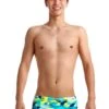 Maillot De Bain Funky Trunks Garçon Sand Storm Bleu -France Natation ft32b sand storm 0785