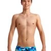 Maillot De Bain Funky Trunks Garçon Sea Spray Bleu -France Natation ft32b sea spray 0798
