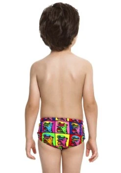 Maillot De Bain Funky Trunks Enfant Garçon Bad Boy Boxer Bleu -France Natation ft32t bad boy boxer s3 0