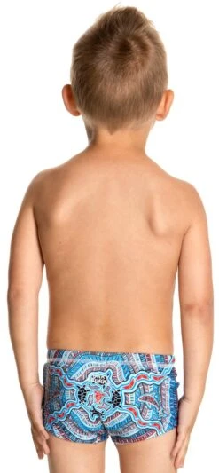 Maillot De Bain Funky Trunks Enfant Garçon Barnamboo Bleu -France Natation ft32t barnamboo 97