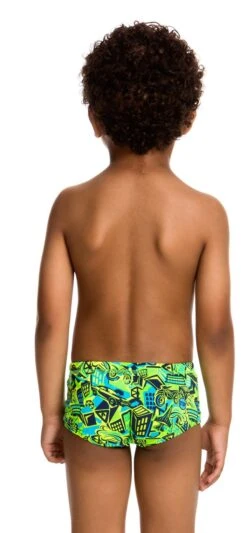 Maillot De Bain Funky Trunks Enfant Garçon Petrol Pants Vert -France Natation ft32t patrol pants 19