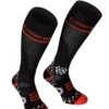 Compression Sportive Compressport Full Socks V2 Noir -France Natation full socks v2 black pair 1