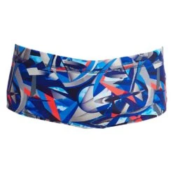 Maillot De Bain Funky Trunks Garçon Futurismo Bleu -France Natation funky trunks classic 4 0