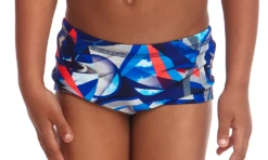 Maillot De Bain Funky Trunks Enfant Garçon Futurismo Bleu -France Natation futurismo 17